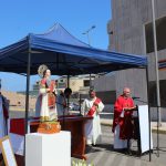Imagen de San Lorenzo en histórica eucaristía en la UCN